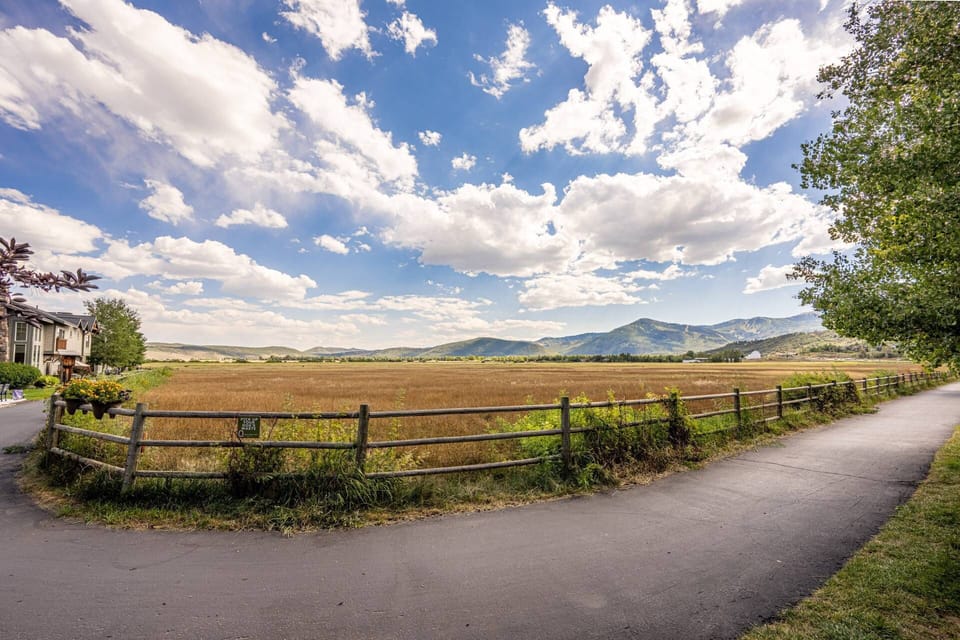 The nearby trails are perfect for walking, running or biking!