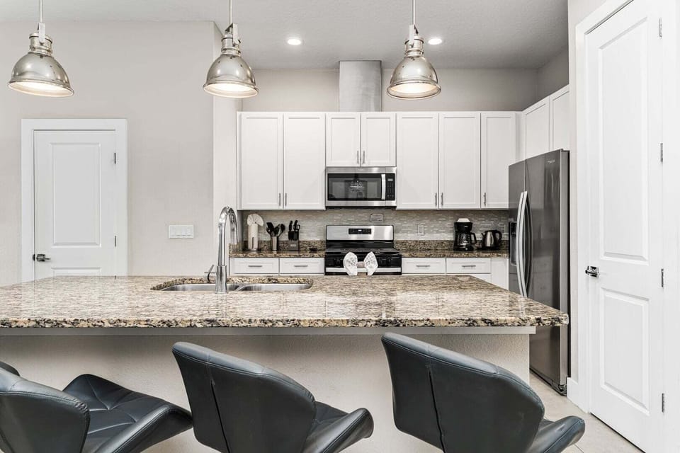 Our kitchens are fully equipped.