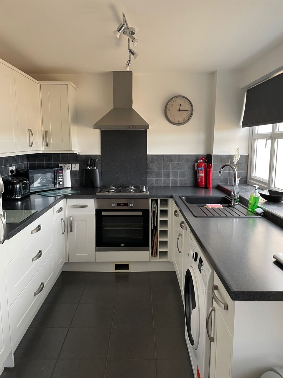 well equipped kitchen