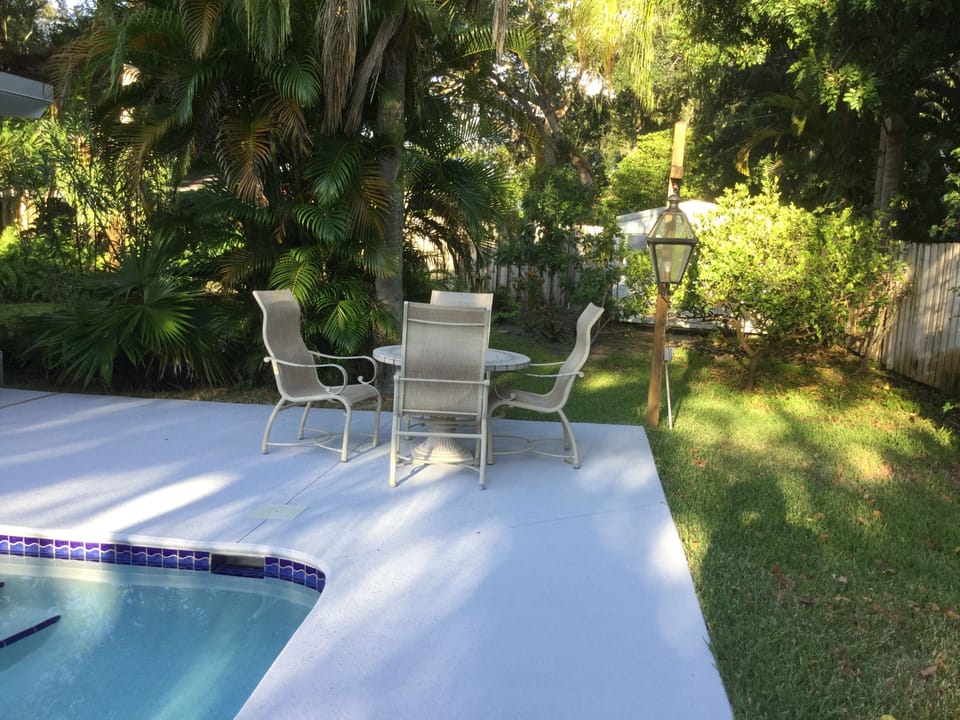 Tropical back yard 