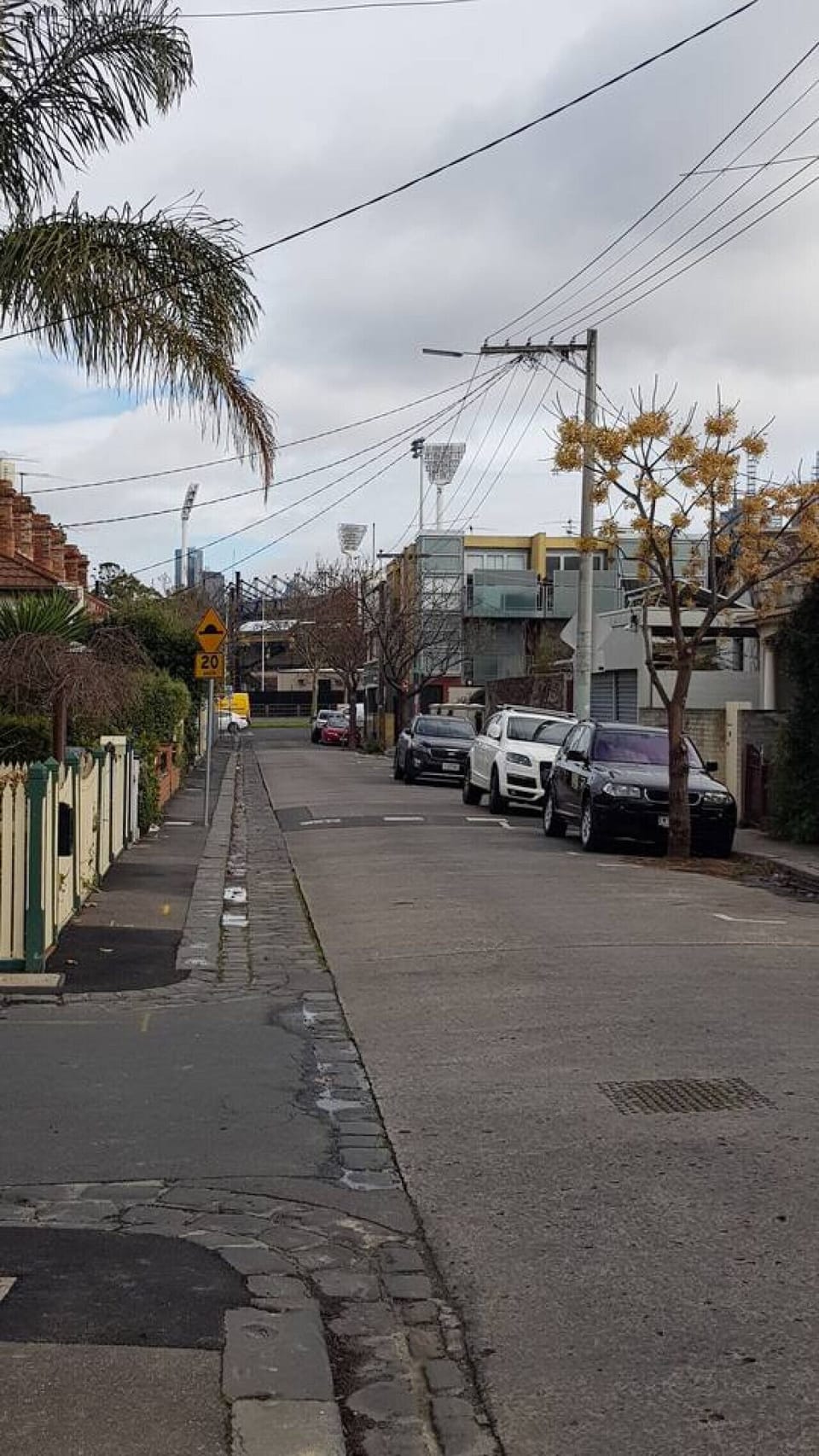 The view of MCG from outside the property