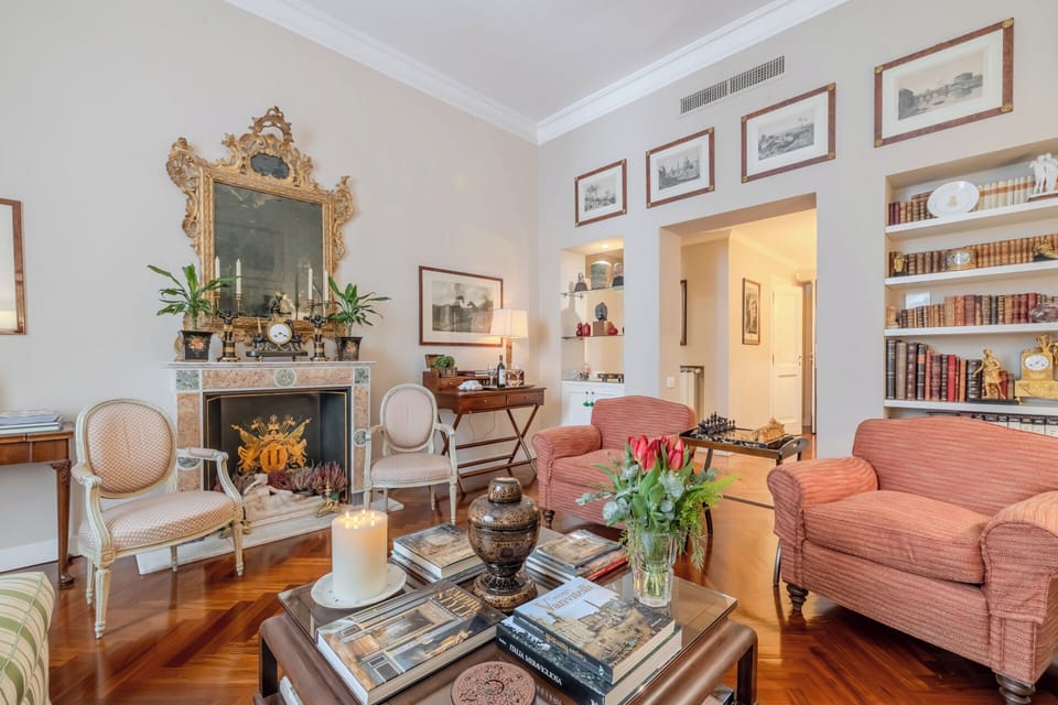 A warm, elegant space, perfect for unwinding after a long day