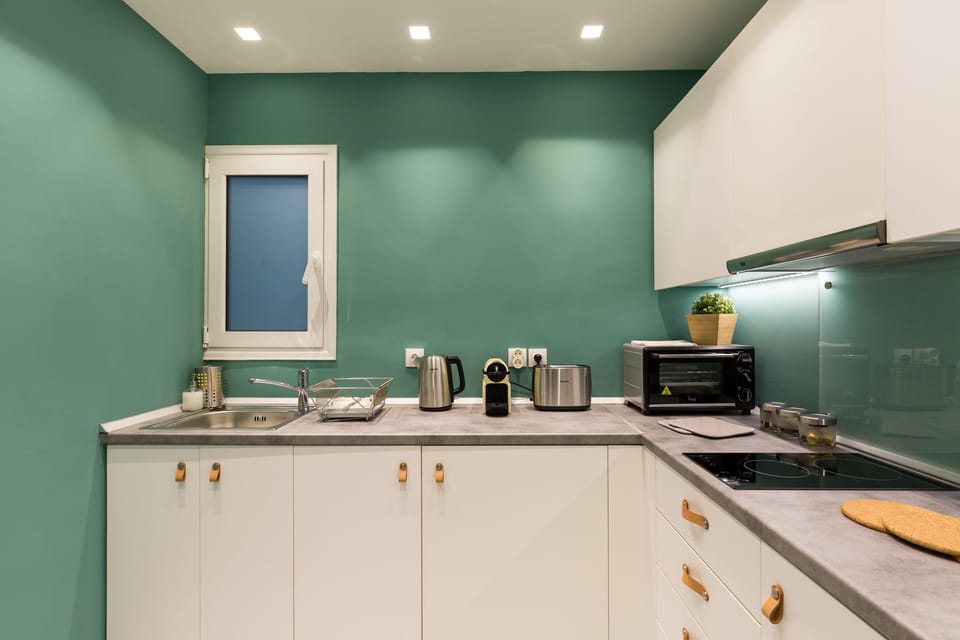 Apartment, 1 Bedroom | Private kitchen | Espresso maker, coffee/tea maker, full-size fridge, microwave