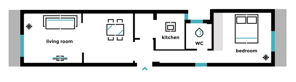 UPSTREET Urban Chic 1BD Apartment- Hilton area Apartment in Athens