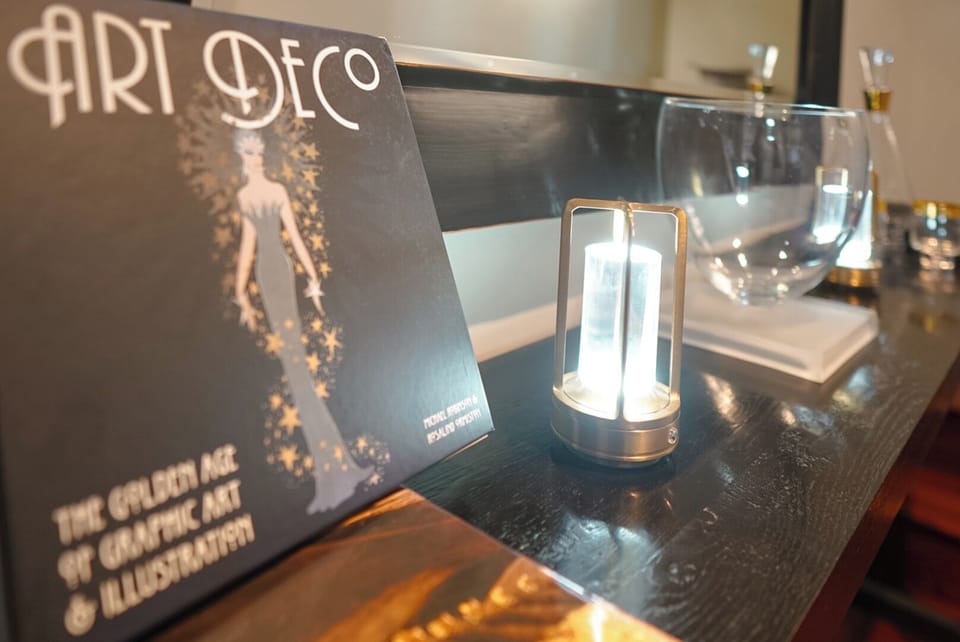Deco Decant Penthouse | Egyptian cotton sheets, premium bedding, pillowtop beds