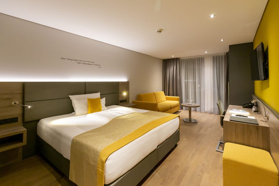 Superior Double Room | Premium bedding, in-room safe, desk, laptop workspace