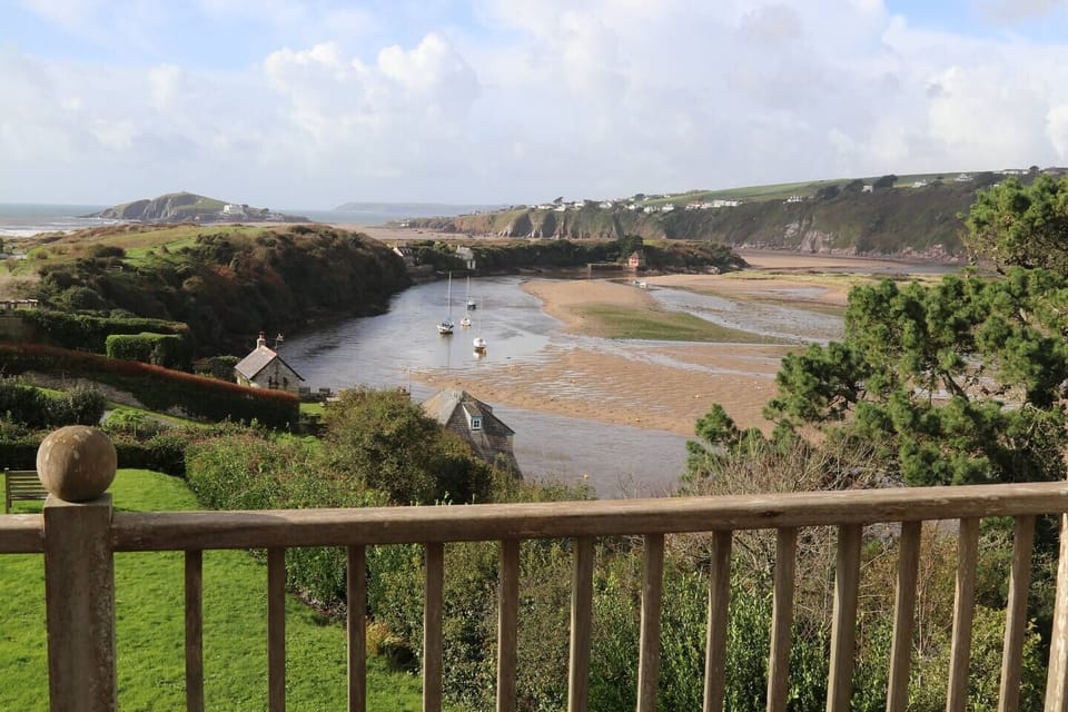 Stunning views from the balcony