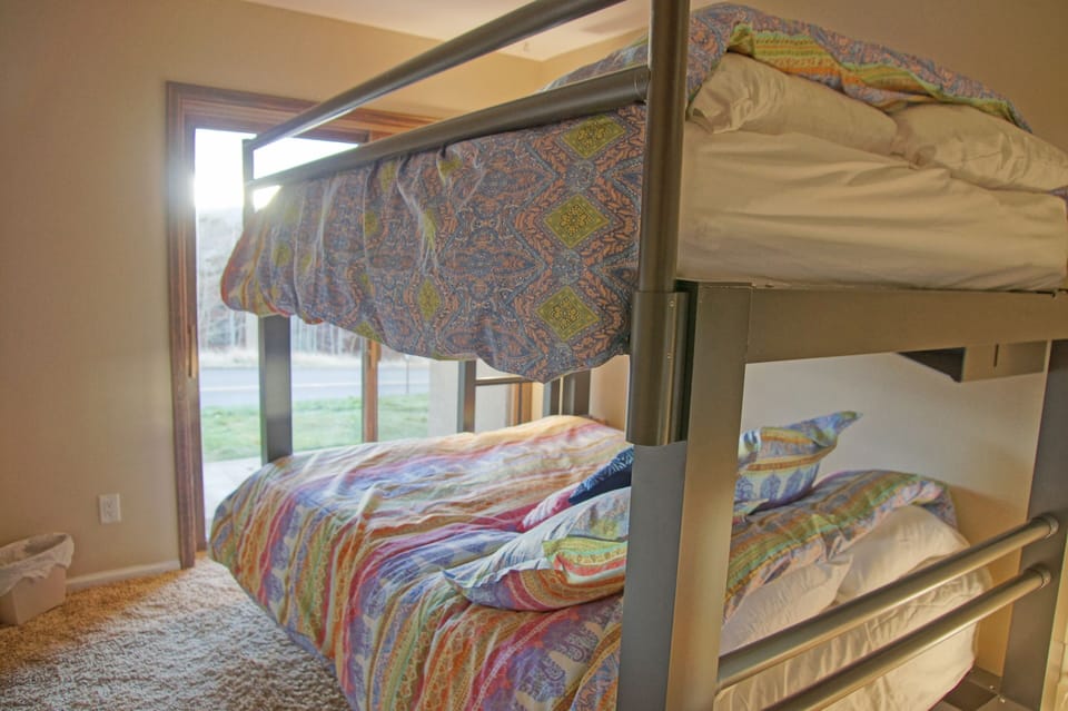 Bedroom 3 also has a patio