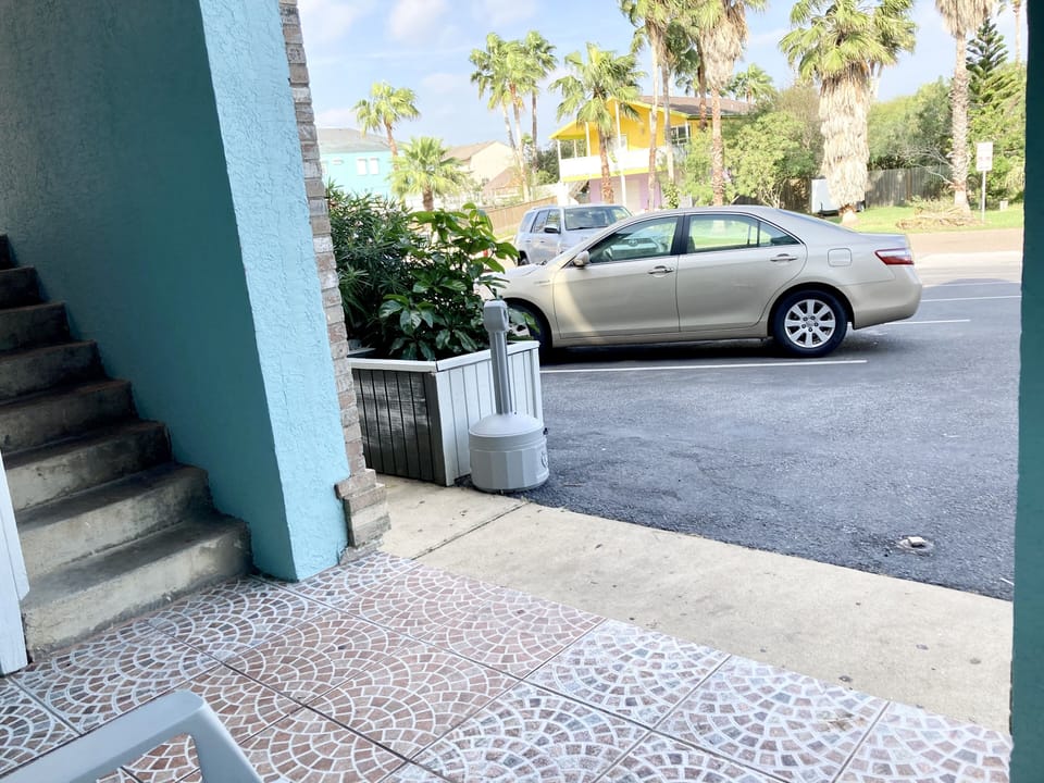 Car Parking is included and very close to the  Condo  - This is a great plus!