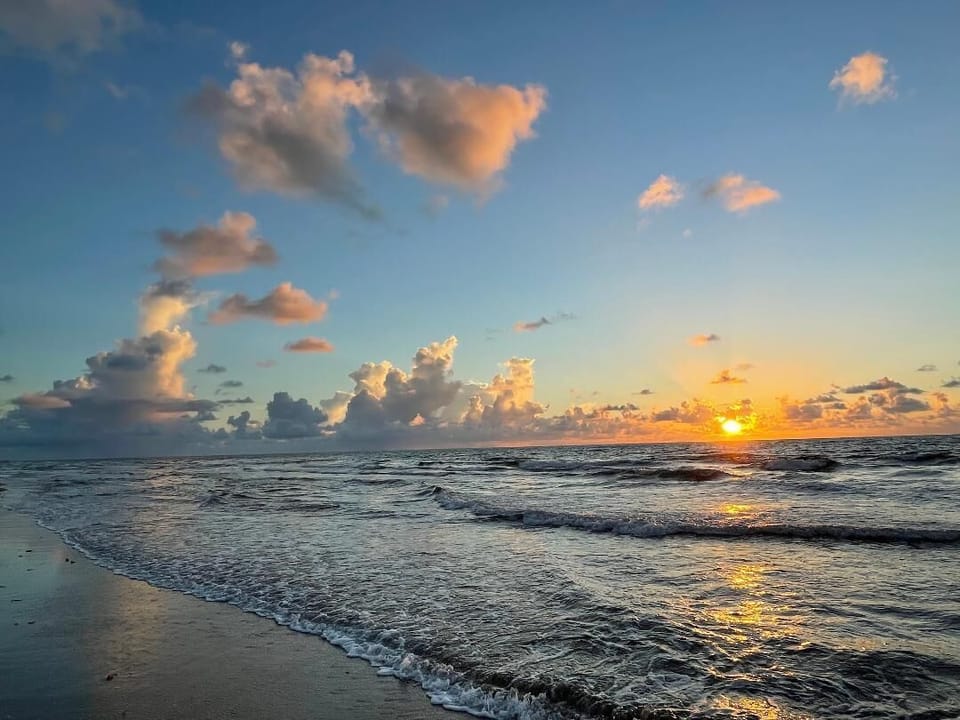 Sunrise at the beach!