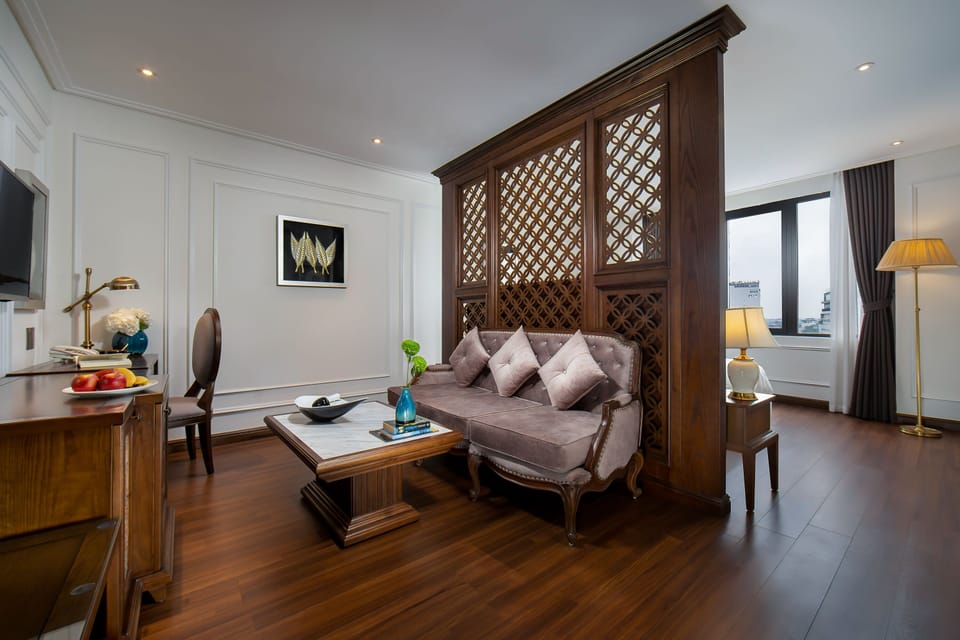 Junior Suite Double or Twin with City View | Minibar, in-room safe, desk, laptop workspace