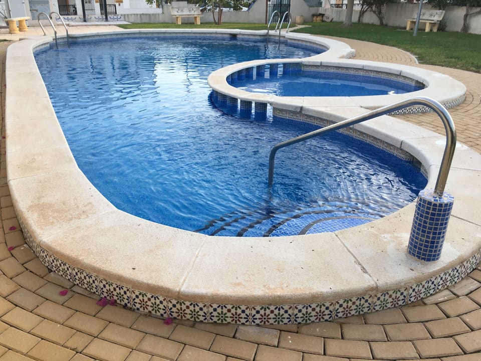 Shared pool 20 yards from villa 