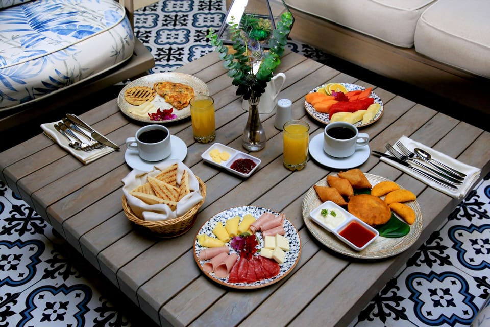 Free daily full breakfast