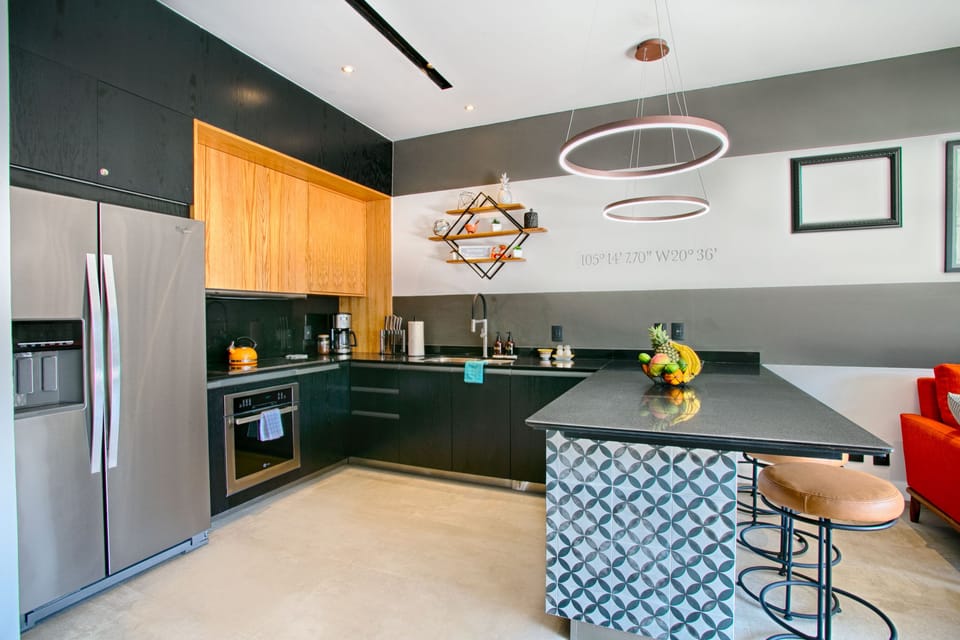 Fully equipped kitchen
