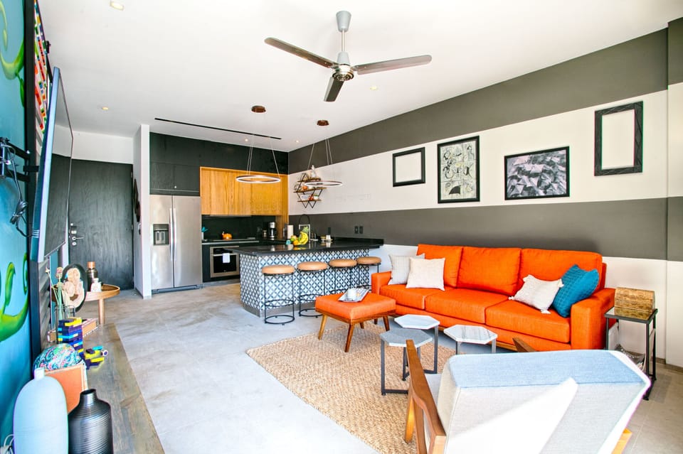 Fan and air conditioning to stay cool on warm days