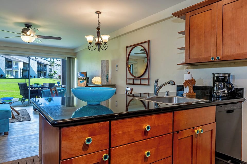 Prepare your favorite meal with a view