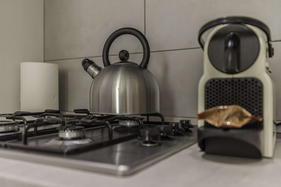 Apartment, 3 Bedrooms | Private kitchen | Full-size fridge, microwave, oven, stovetop