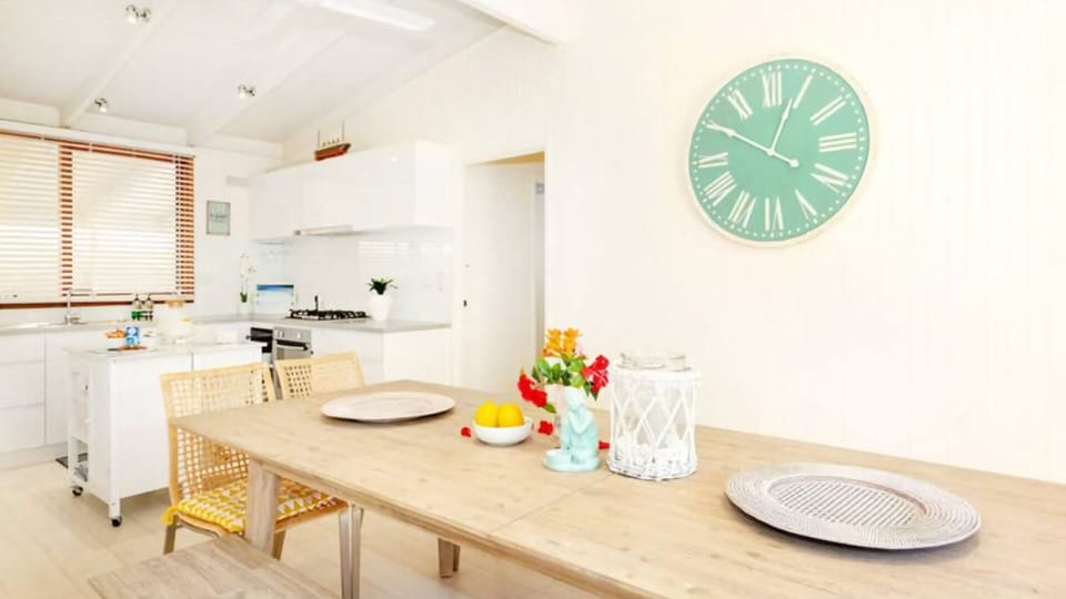 Wooden dining table 