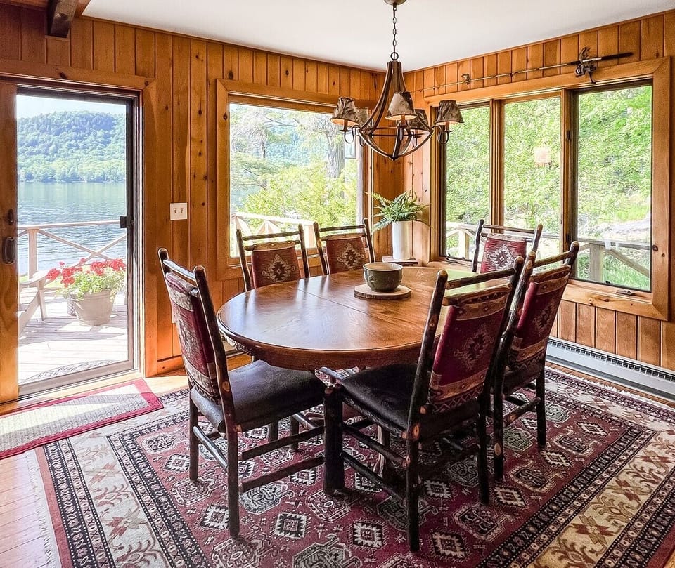 Dining Room Overlooking 4th Lake