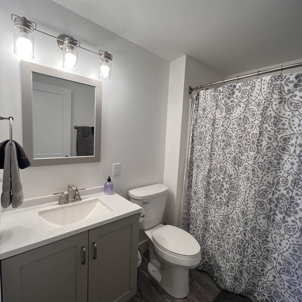 Bathroom # 1 between bedrooms 1 & 2