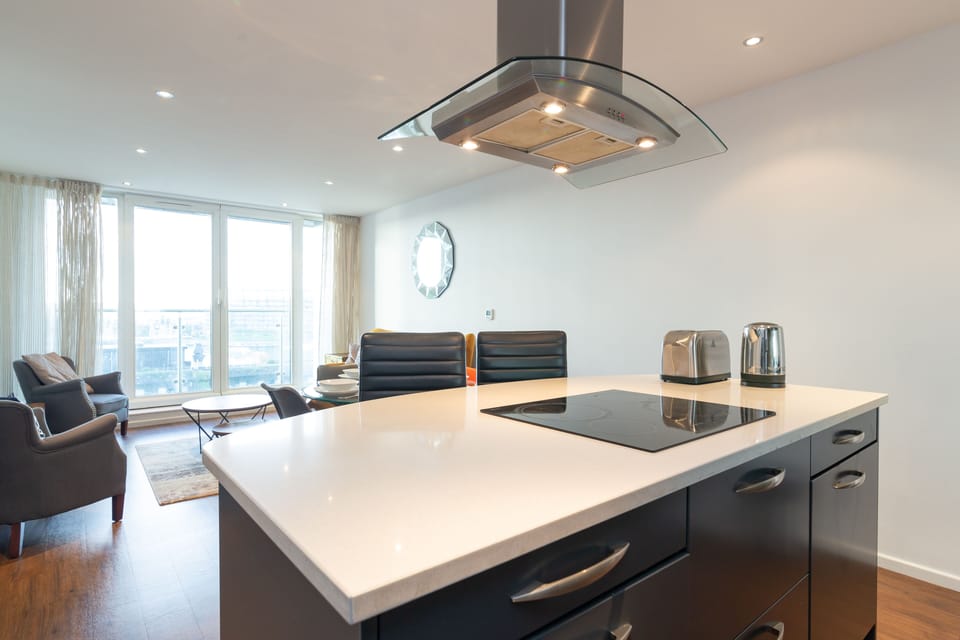 Two- Bedroom Apartment | Private kitchen | Fridge