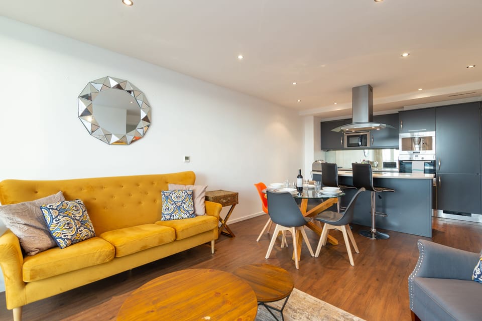 Two- Bedroom Apartment | Living room | TV
