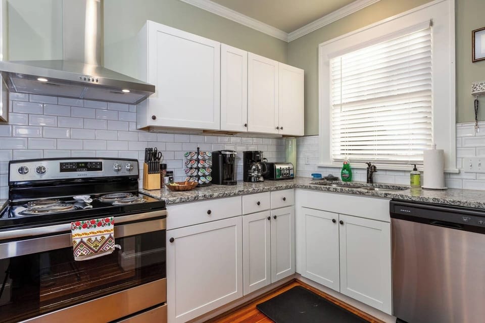 Completely renovated kitchen with brand new appliances