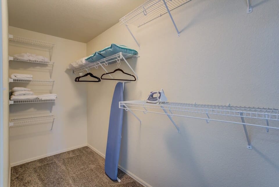 Plenty of storage space