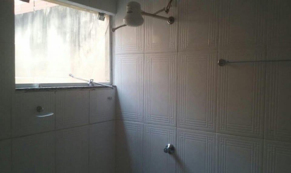 Shower, towels, soap