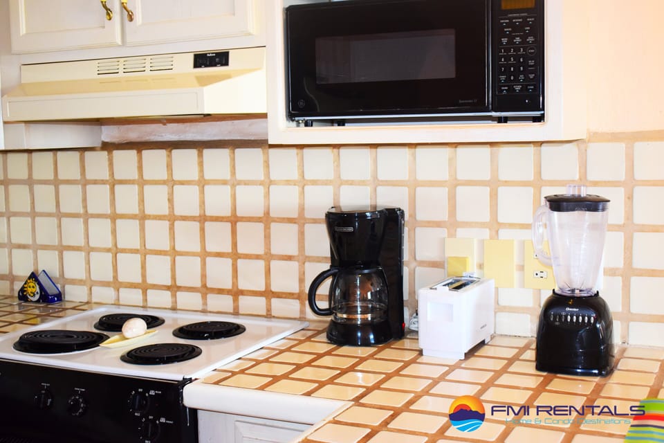 Kitchen completely equipped for anything you might need for cooking.