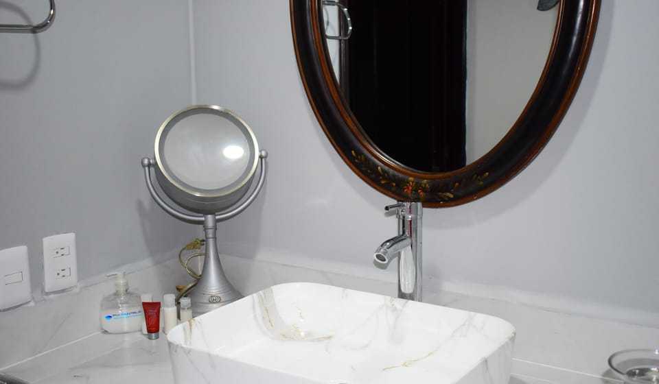 Bathroom area