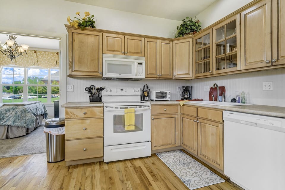 Well equipped kitchen!