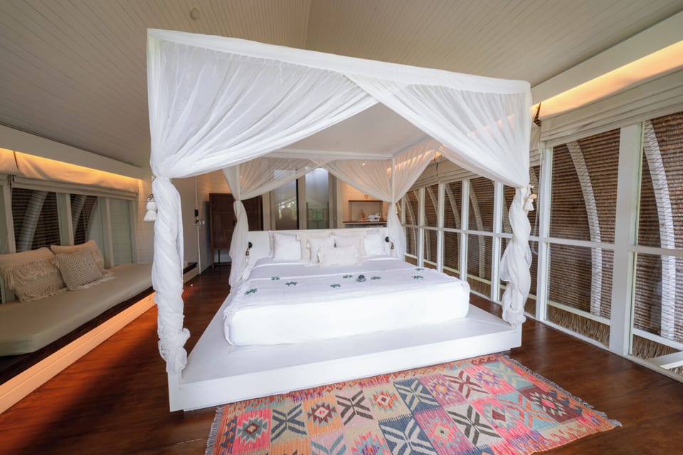 Cabana with Free Minibar | Minibar, in-room safe, iron/ironing board (on request), WiFi (free)