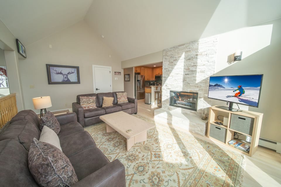 High End furnishings and updated gas fireplace