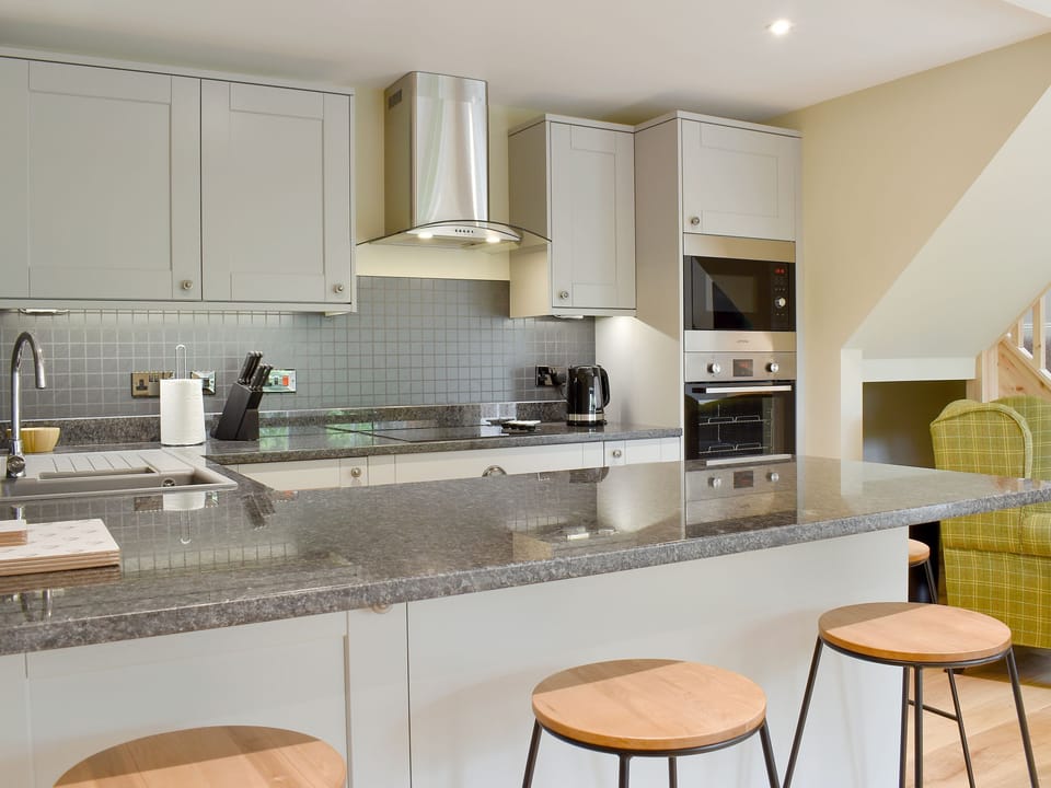 Well equipped kitchen/ dining area | Grooms Bothy, Nenthorn, near Kelso
