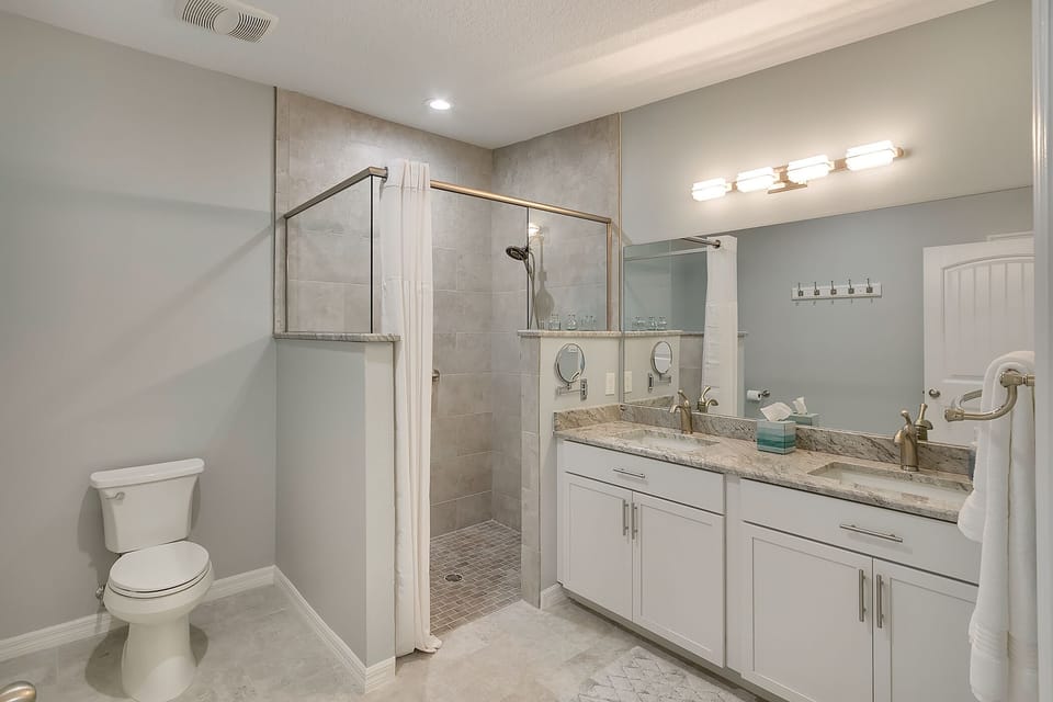 Roomy Master Bath