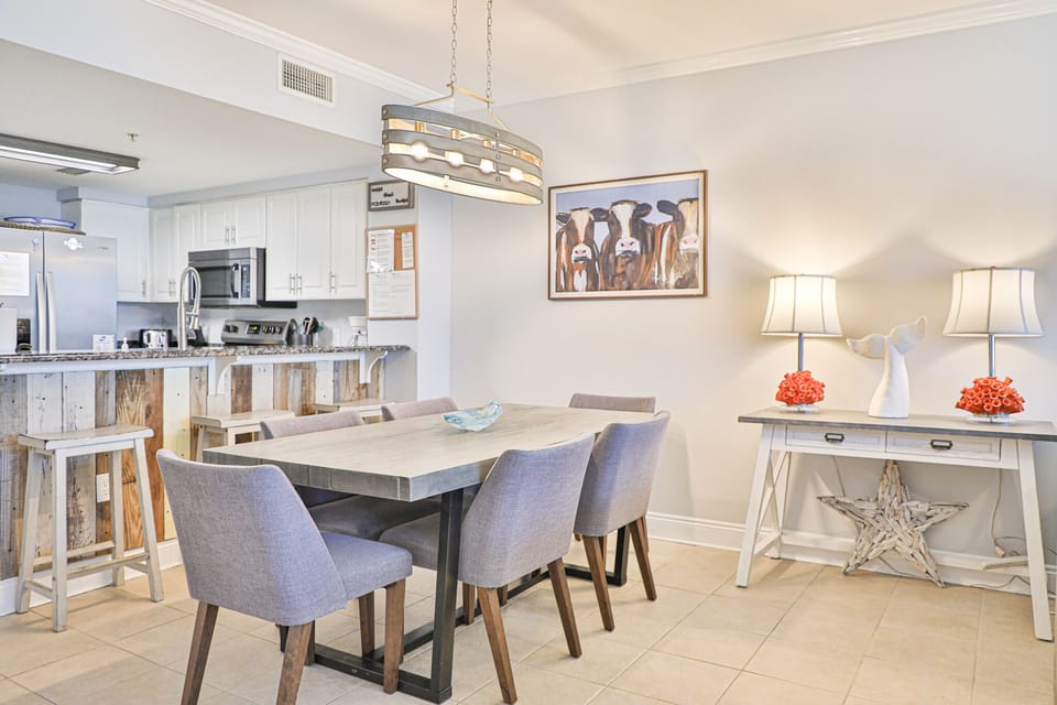 Dining area.