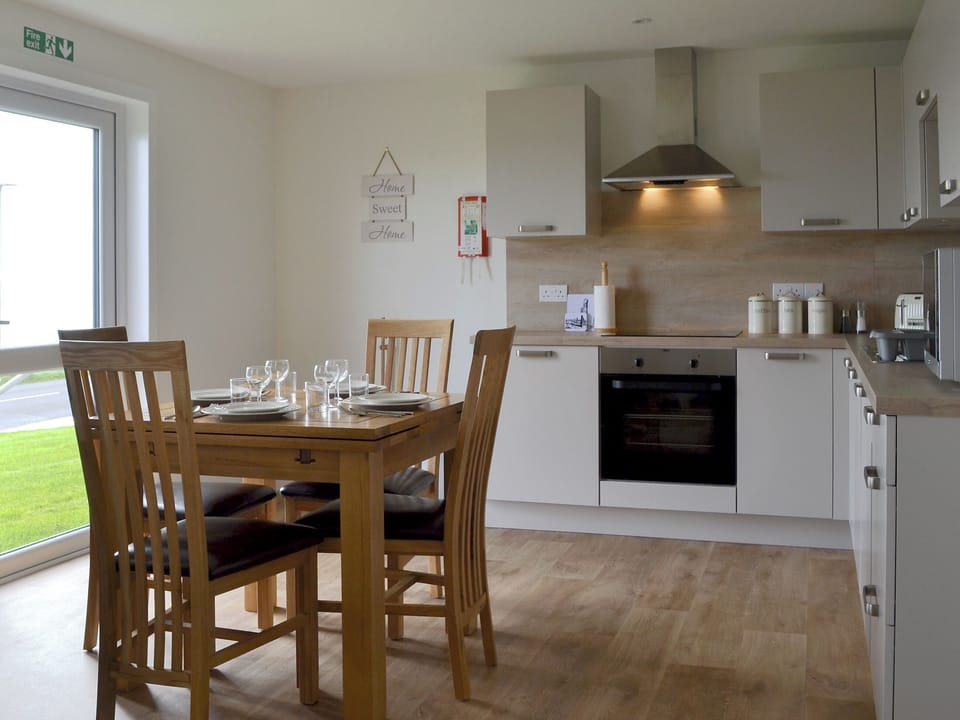 Well equipped kitchen/ dining area | Rockworks Chalets No. 4 - Rockworks Chalets, Holm, near Kirkwall