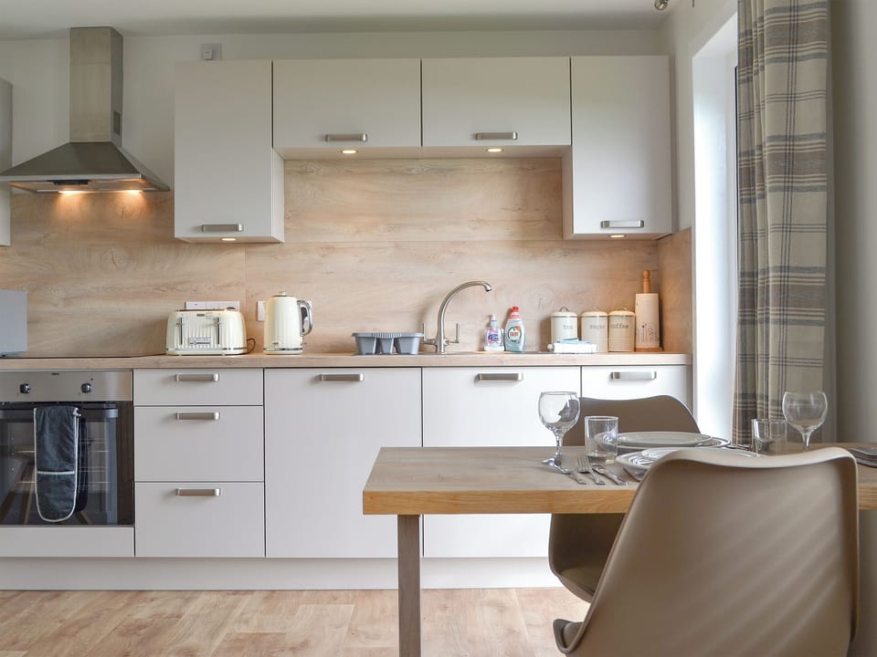Charming kitchen/ dining area | Rockworks Chalets No. 3 - Rockworks Chalets, Holm, near Kirkwall