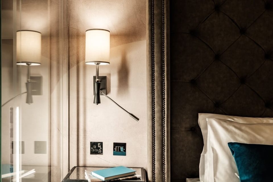 Free minibar, in-room safe, desk, laptop workspace