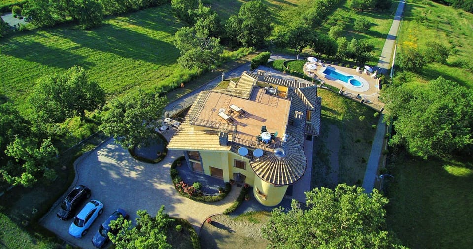 Aerial Photography, Bird'S-Eye View, Natural Landscape, Estate, Landscape, Architecture, Photography, Mansion, Building, Rural Area