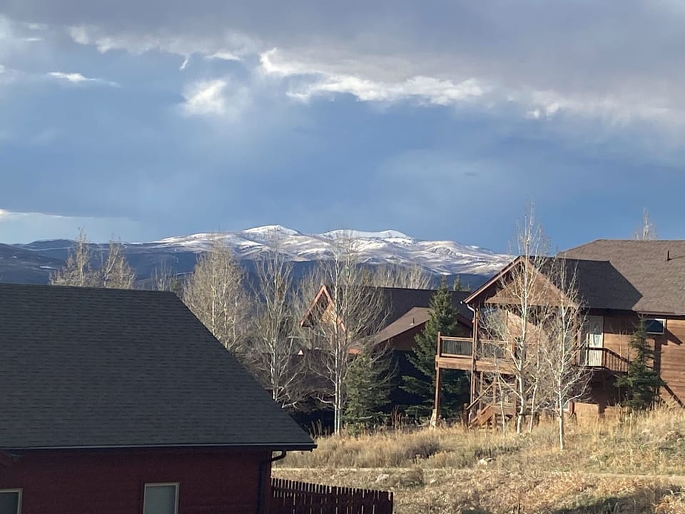 View from the deck
