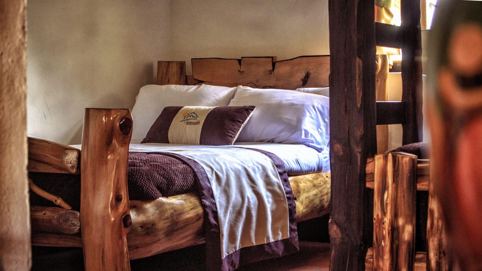 Comfort Cabin, 2 Bedrooms, Non Smoking, Lagoon View | Down comforters, desk, laptop workspace, blackout drapes