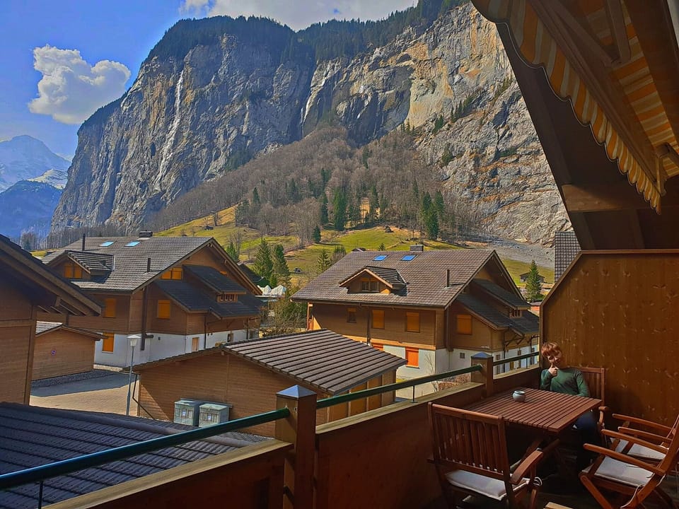 Summer Balcony view (Nephew not included!) 