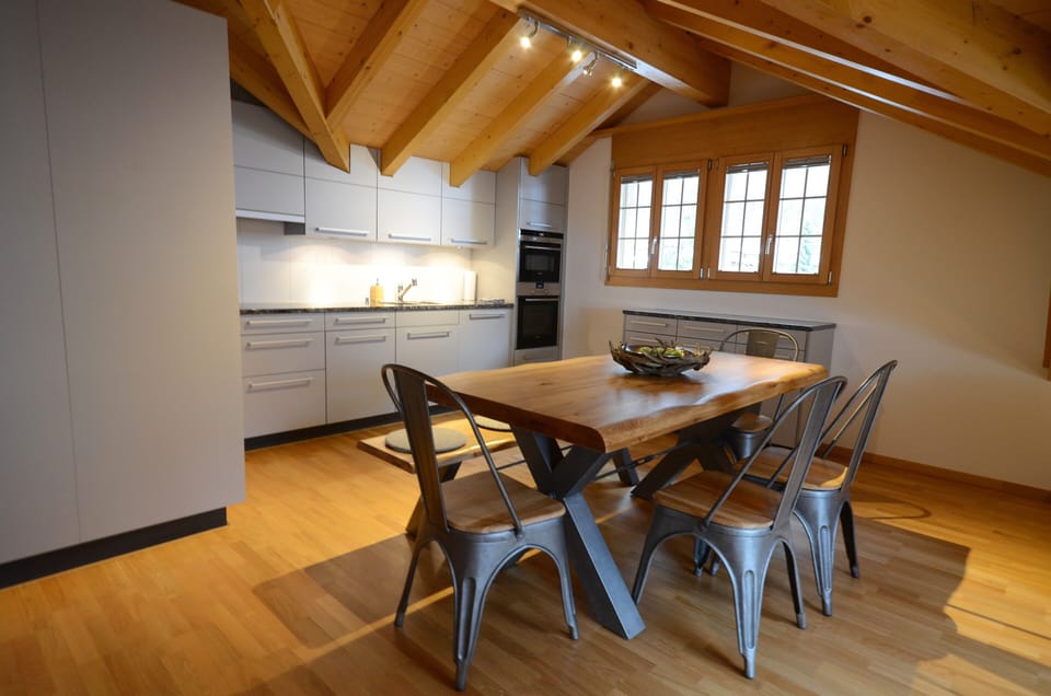 Kitchen and dining area 