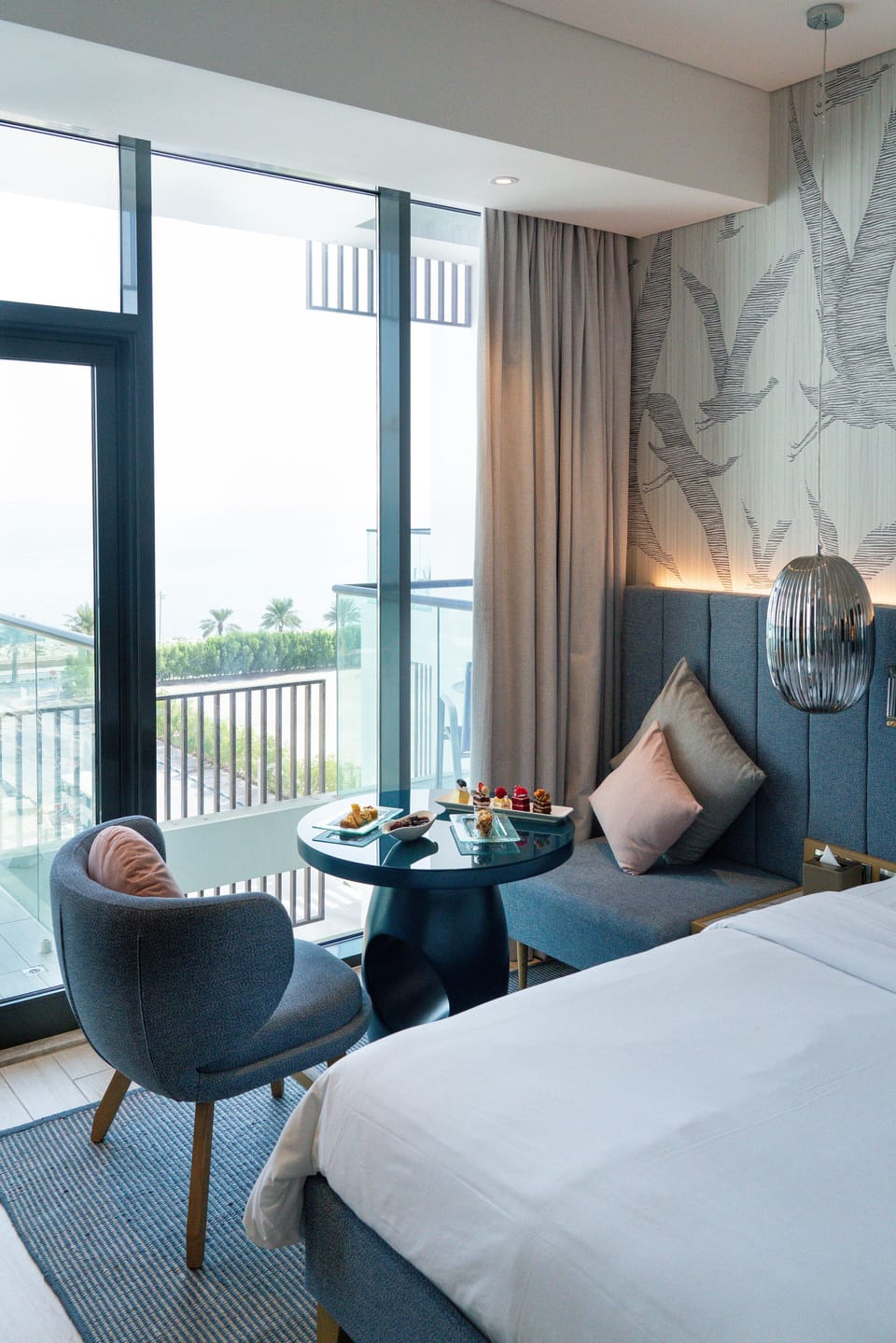 Deluxe Double Room With Balcony And Hotel Private Beach Access | Hypo-allergenic bedding, minibar, in-room safe, desk