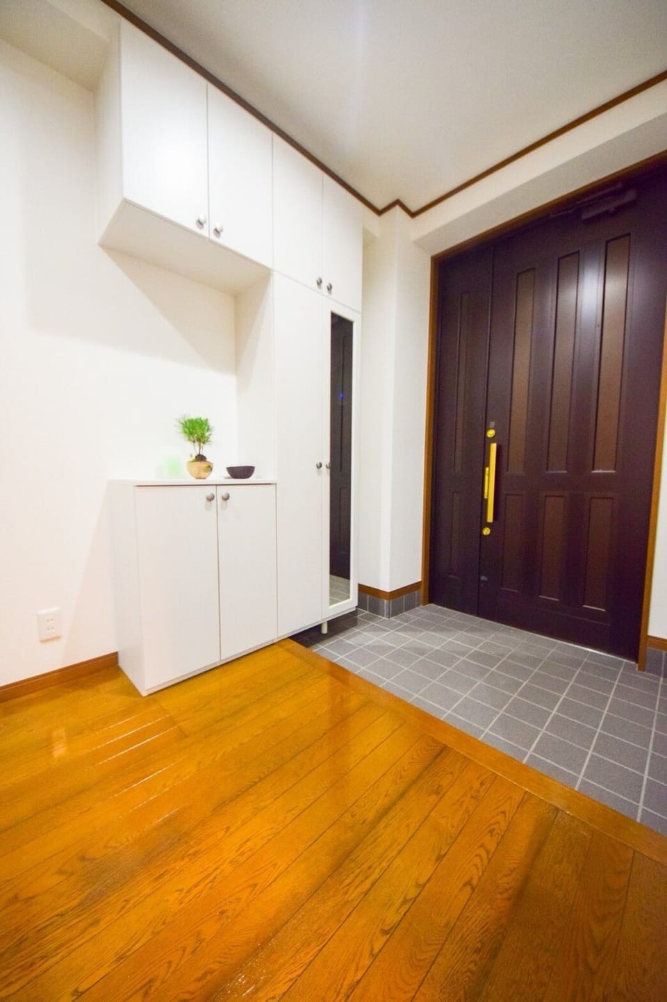 Interior entrance