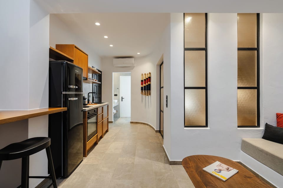 Grand Villa with Sea View | Living area | 50-inch Smart TV with satellite channels, Netflix, streaming services