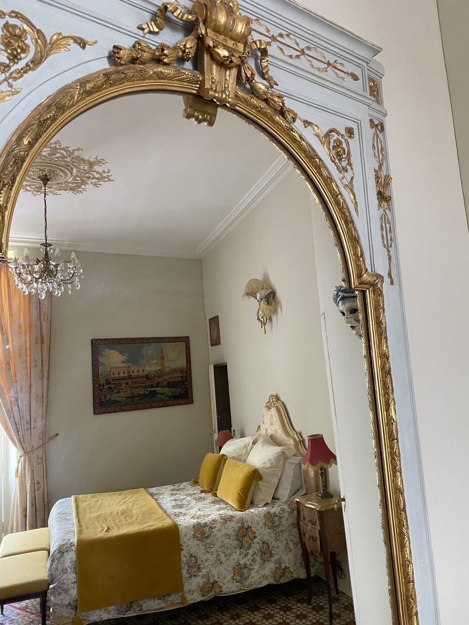 Baroque Venetian Room | Egyptian cotton sheets, premium bedding, individually decorated