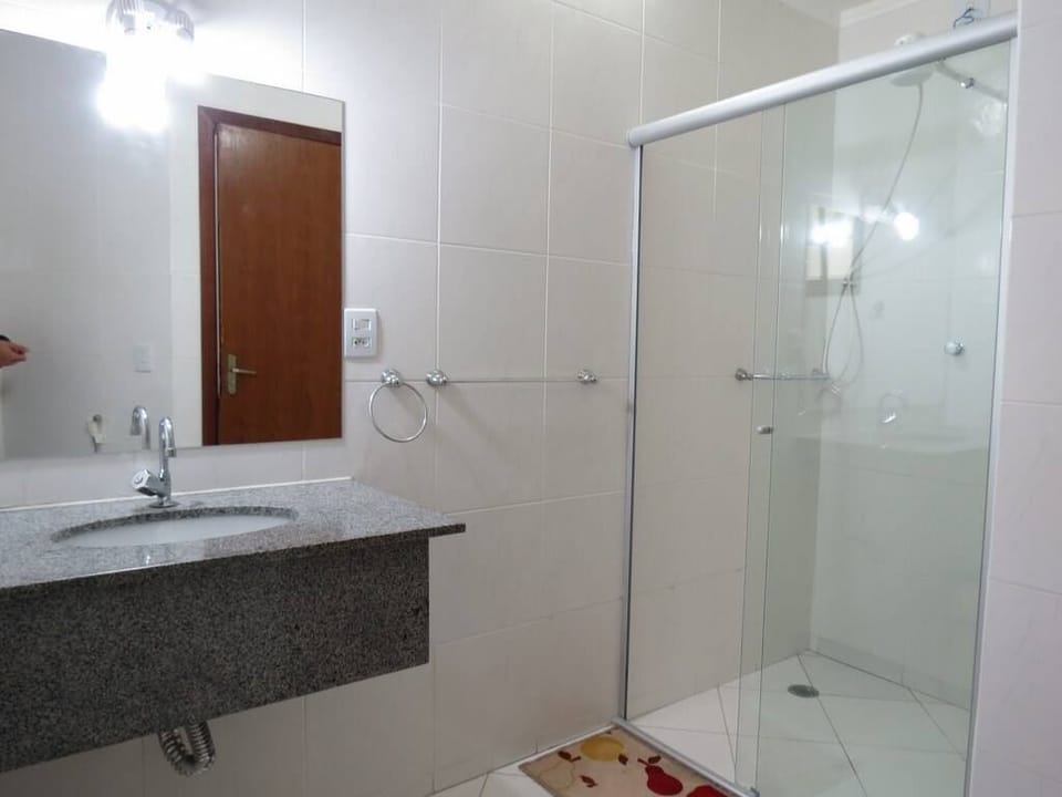 Standard Double Room | Bathroom | Shower, towels, soap